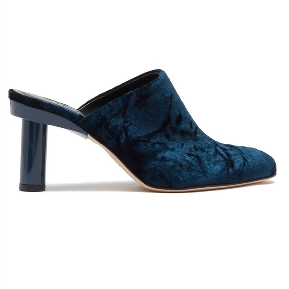 TIBI Velvet Mules - Picture 3 of 8